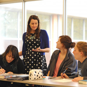 Students in class