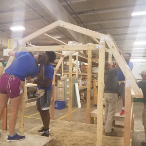 group building shed