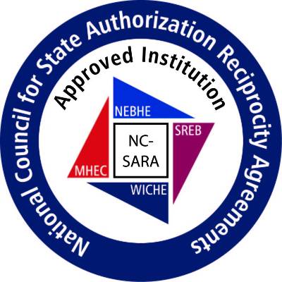 National Council for State Authorization Reciprocity Agreements Approved Institution logo