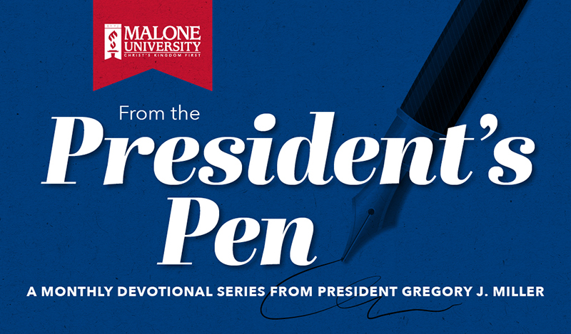 President's Pen Banner